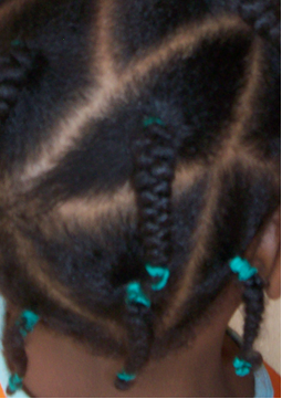 Moños triangulares