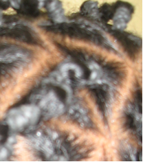 Moños triangulares