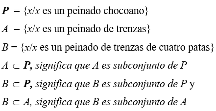 Algebraicamente se puede escribir esta expresión de la siguiente forma: Si,